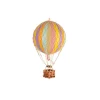 Hot Air Balloon, Pastel Rainbow - 8.5 cm