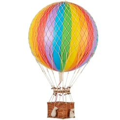 Hot Air Balloon, Rainbow – 32 cm