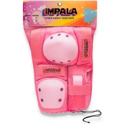 Impala Protective Gear for Roller Skating, Adult, Pink - Size S