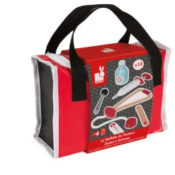 Janod Doctor's Kit with Wooden Accessories