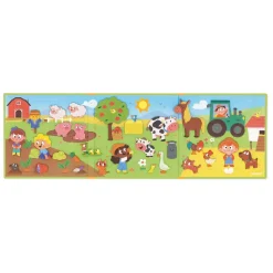 Janod Magnet Book, 30 pcs. Farmyard