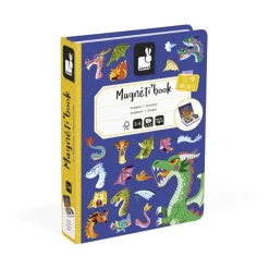 Janod Magnet Book, 53 Pieces – Dragons