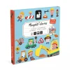Janod Magnetic Book, 30 pcs. Construction Site