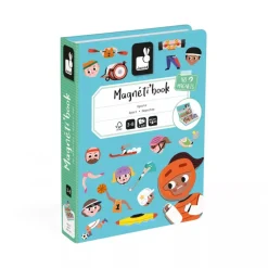 Janod Magnetic Book, 30 Pieces - Sports
