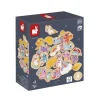 Janod Magnetic Puzzle, Unicorns and Dragons - 24 Pieces