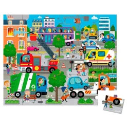 Janod Puzzle, City - 36 Pieces
