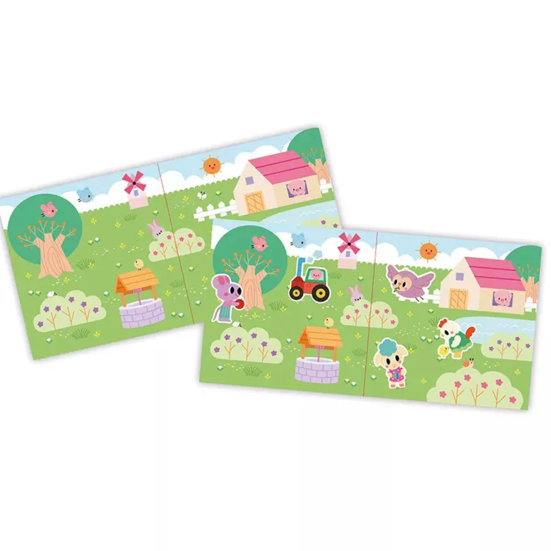 Janod Reusable Chunky Stickers