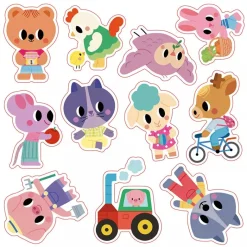 Janod Reusable Chunky Stickers
