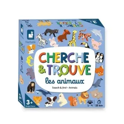 Janod Seek & Find, Animals - Observation Game