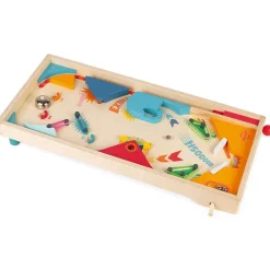 Janod Wooden Pinball Game, Pinball Machine