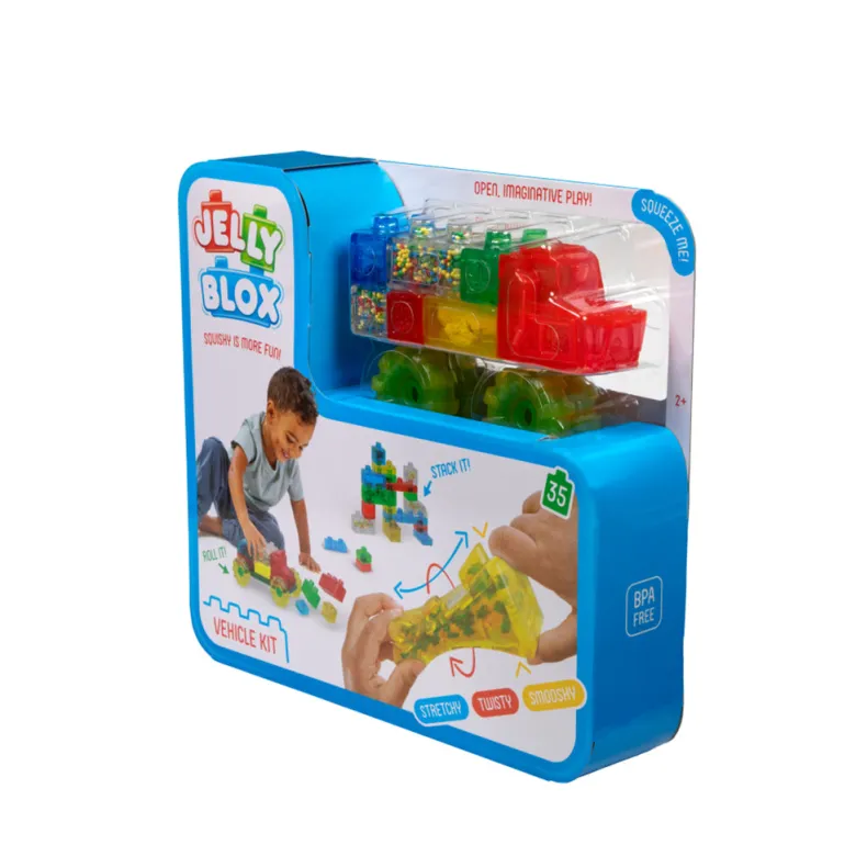 Jelly Blox, Vehicle Kit - 35 Pieces