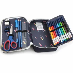 Jeune Premier Pencil Case with Contents, Unicorn Gold