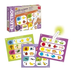Jumbo Electro Colors and Shapes, Play and Learn (Danish and Norwegian)