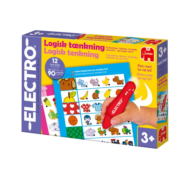 Jumbo Electro Logical Thinking, Play and Learn (Danish and Norwegian)