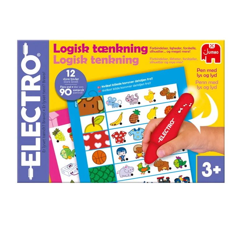 Jumbo Electro Logical Thinking, Play and Learn (Danish and Norwegian)