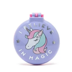 Kidek, Hairbrush with Mirror, Unicorn