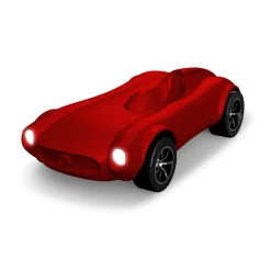 Kidycar Remote-Controlled Car with Remote Control, Red