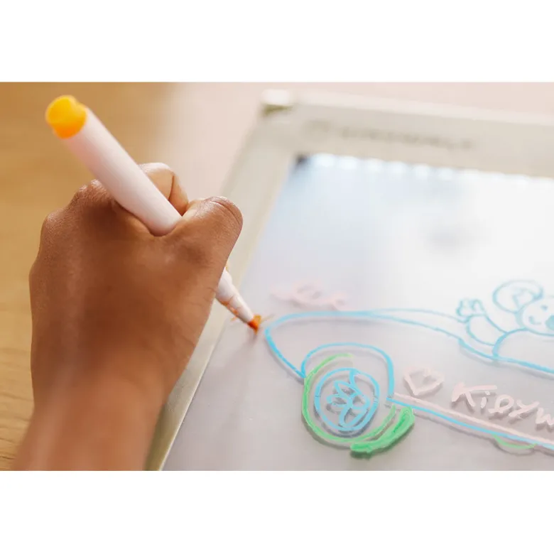KidyDraw Drawing Board with Light, Classic Edition