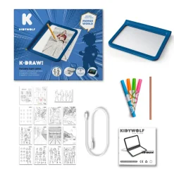 KidyDraw Drawing Tablet with Light, Manga