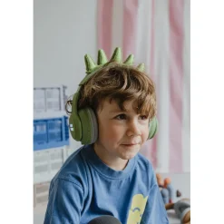 Kidyears - Bluetooth Headphones with Magnetic Animal Ears - Dino
