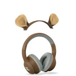 Kidyears Bluetooth Headphones with Magnetic Animal Ears – Bear