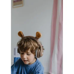 Kidyears Bluetooth Headphones with Magnetic Animal Ears – Bear