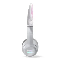Kidyears Bluetooth Headphones with Magnetic Animal Ears - Rabbit