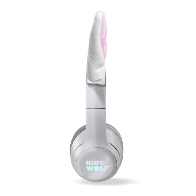 Kidyears Bluetooth Headphones with Magnetic Animal Ears - Rabbit