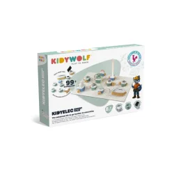 Kidyelec-Expert, Electricity and Power Experiment Kit - 18 Pieces