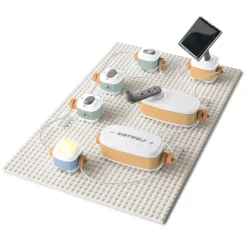 Kidyelec-Expert, Electricity and Power Experiment Kit - 18 Pieces