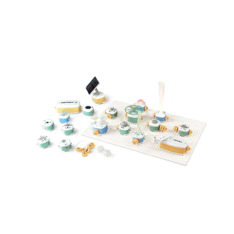 Kidyelec-Expert, Electricity and Power Experiment Kit - 18 Pieces