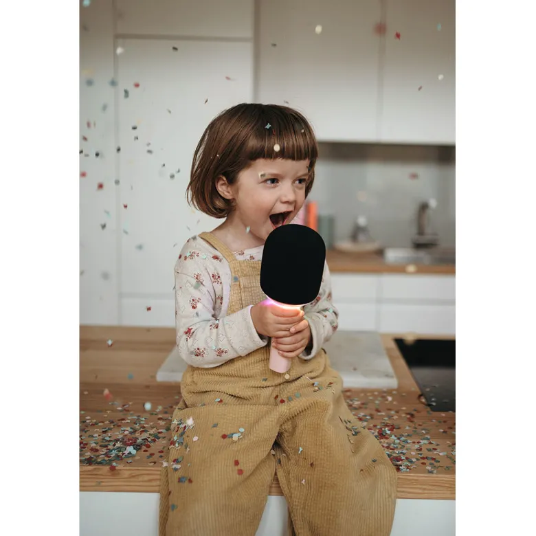 Kidymic All-in-One Microphone for Karaoke and Musical Experiences, Blue