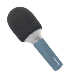 Kidymic All-in-One Microphone for Karaoke and Musical Experiences, Blue
