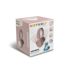 Kidynoise, Noise-Cancelling Hearing Protection for Children, Foldable – Pink