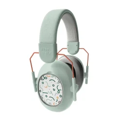 Kidynoise, Noise-Reducing Earmuffs for Children, Foldable - Green