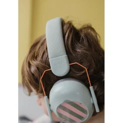 Kidynoise, Noise-Reducing Earmuffs for Children, Foldable - Green