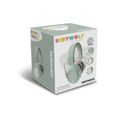 Kidynoise, Noise-Reducing Earmuffs for Children, Foldable - Green