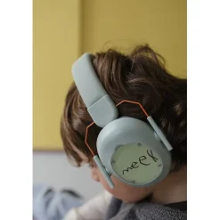 Kidynoise, Noise-Reducing Earmuffs for Children, Foldable - Green