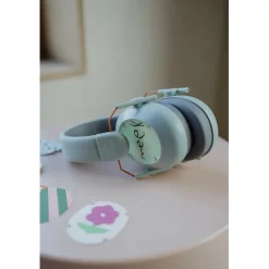 Kidynoise, Noise-Reducing Earmuffs for Children, Foldable - Green