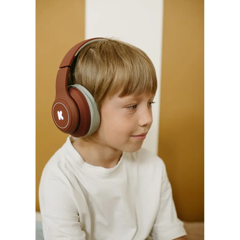 Kidywold, K-Ears, Bluetooth Headphones - Red