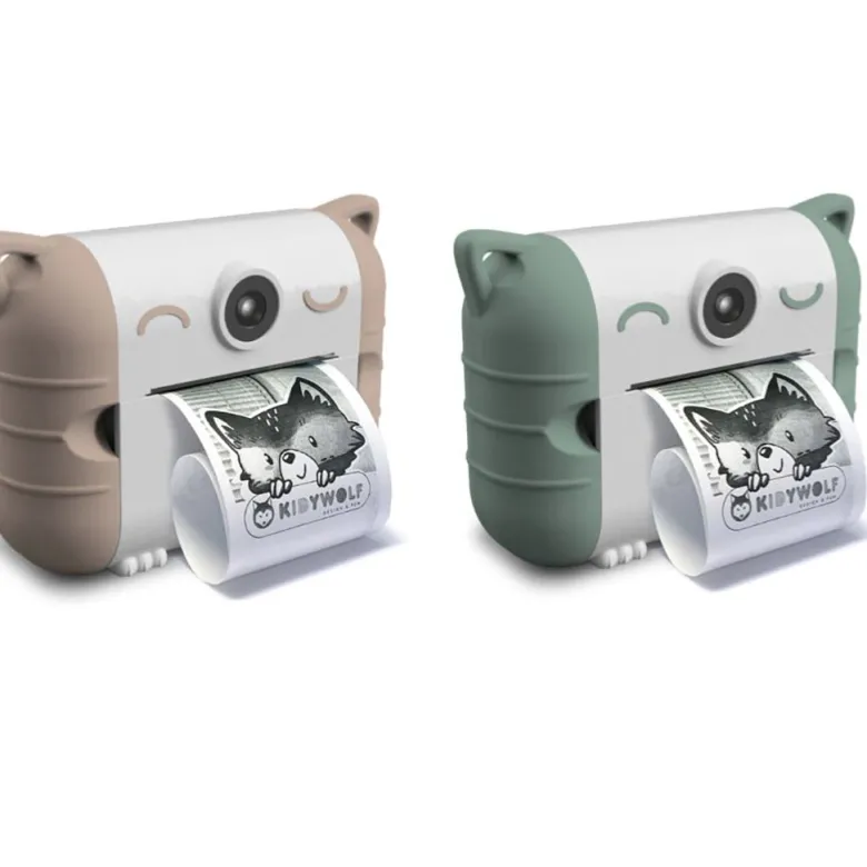 Kidywolf Kidyprint color, print rolls in 3 different colors