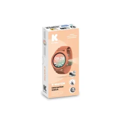 Kidywolf Smartwatch Wristwatch, K-Range - Coral