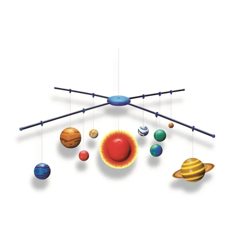 KidzLabs Experiment Kit – 3D Solar System Mobile Construction Set