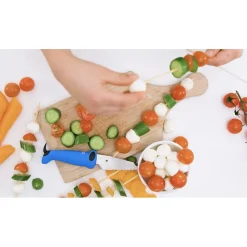 Kinderkitchen Children's Chef Knife Set, 2-Piece – Green/Blue