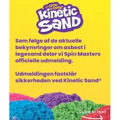 Kinetic Sand, Candy Bag, 85g with 1 Mold - 4 Assorted Colors