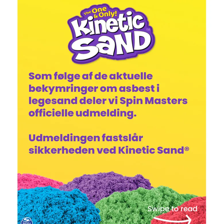 Kinetic Sand, Candy Bag, 85g with 1 Mold - 4 Assorted Colors