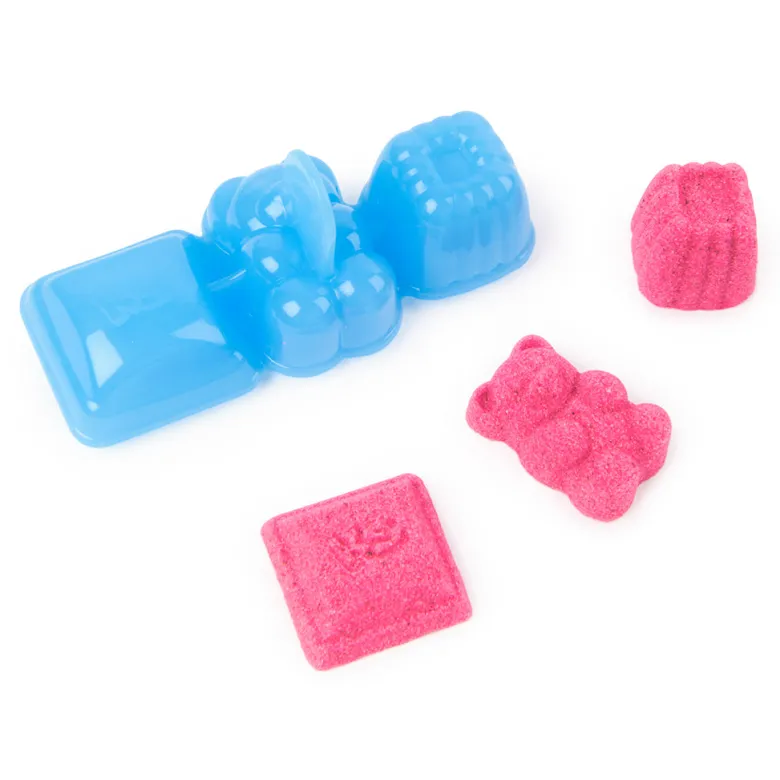 Kinetic Sand, Candy Bag, 85g with 1 Mold - 4 Assorted Colors
