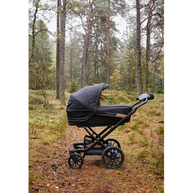 KongWalther Stroller Mittens, Østerbro Mittens – Black Fur