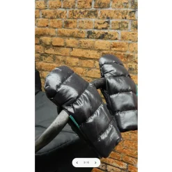 KongWalther Stroller Mittens, Østerbro Mittens – Puffer Black