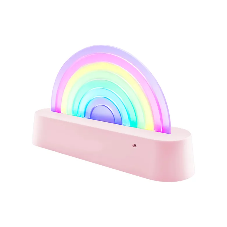 Lalarma Dancing Rainbow Lamp, Rose